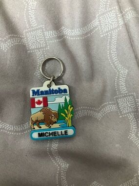 ⭐️ 10-4-$10- Manitoba Souvenir Keychain with Personalized Name